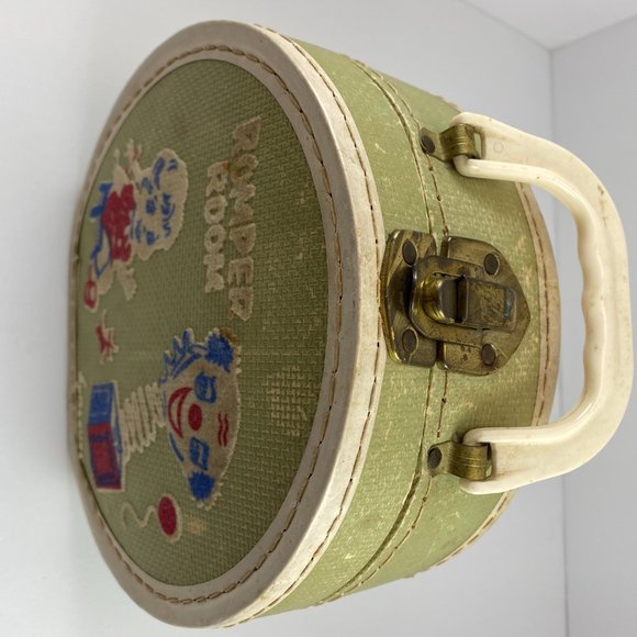 Romper Room Child's Suitcase Green and white - Picture 2 of 15